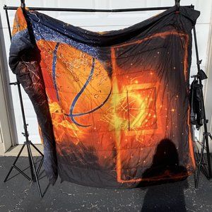 Basketball Comforter Blanket 64" X 90" Twin/Full Bedding
